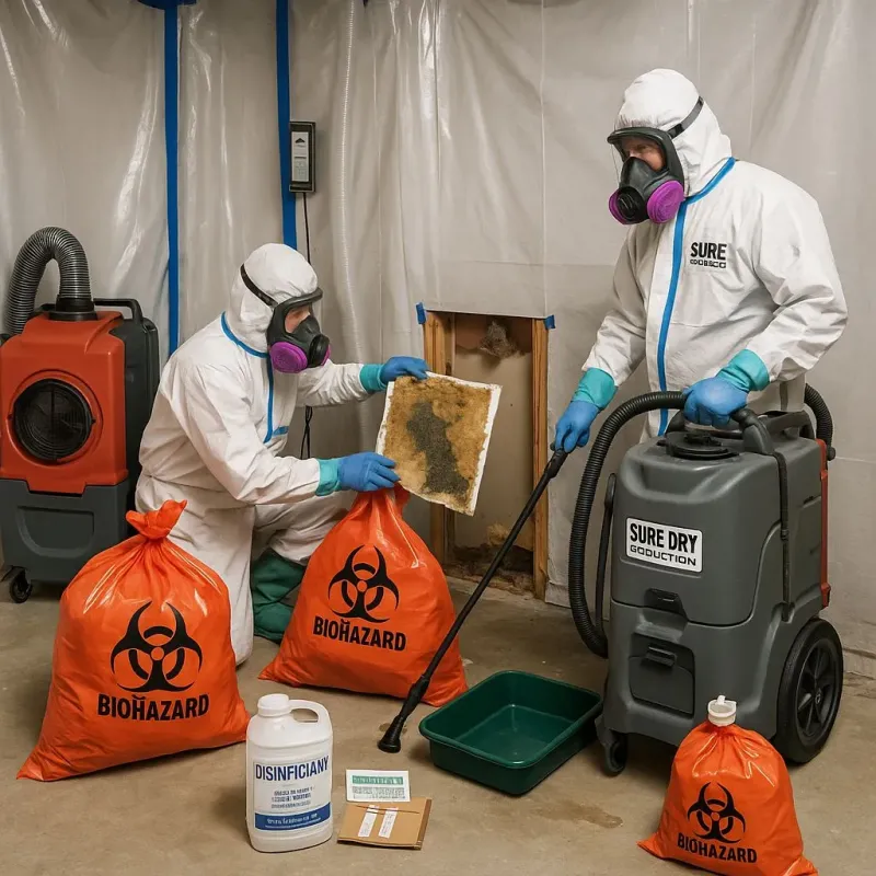 Contaminated Water Handling Protocols process in Pottawatomie County, KS